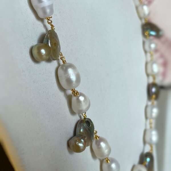 Meadow Mist Pearl Necklace