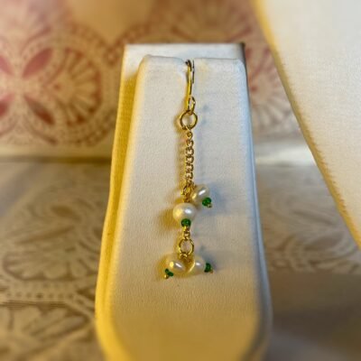 Whispering Woods Pearl Choker Necklace Set