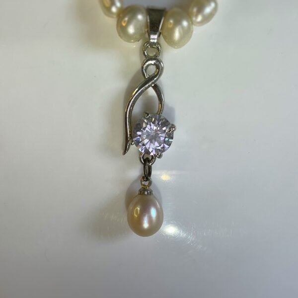 Dewdrop Pearl Necklace Set