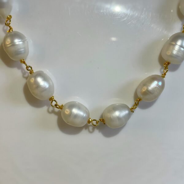 Lily of the Valley Pearl Necklace