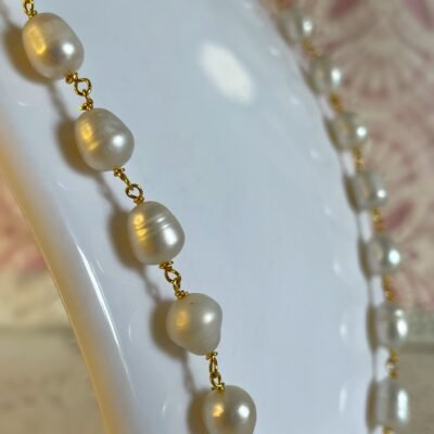 Lily of the Valley Pearl Necklace