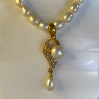 Ocean Crest Pearl Necklace