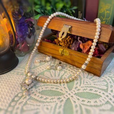 Celestial Garden Pearl Necklace