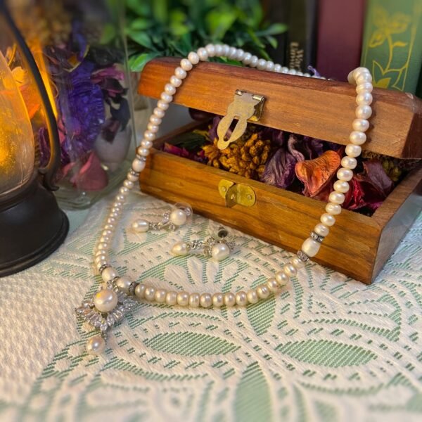 Celestial Garden Pearl Necklace