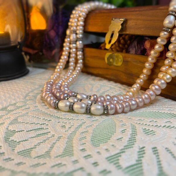 Ocean Sunset Pearl Necklace