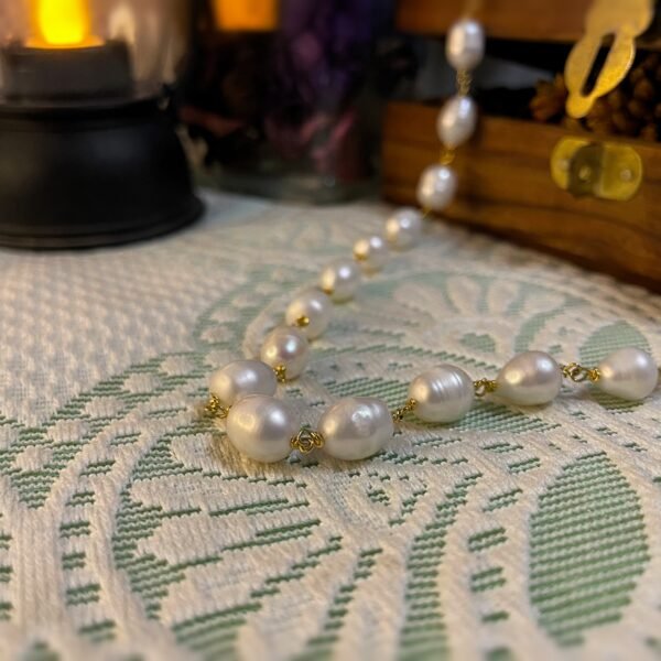 Lily of the Valley Pearl Necklace