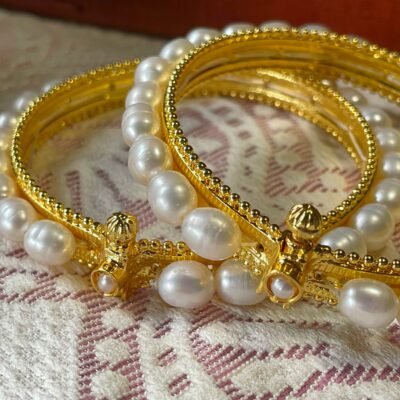 Crystal Snow Pearl Bracelet